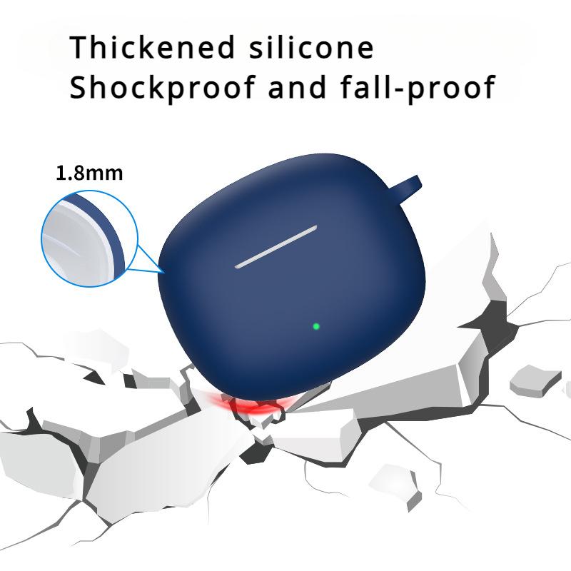 Silikonové ochranné pouzdro pro sluchátka Huawei Honor Earbuds X3i / X3 Lite v čistě barevných provedeních.