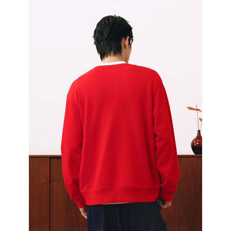 GXG Men's Embroidered Round Neck Sweatshirt