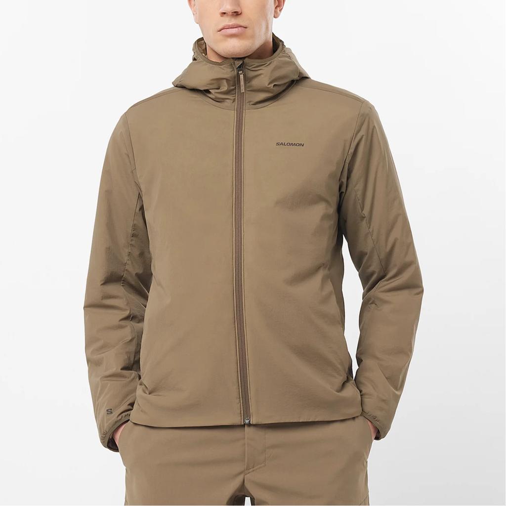 New SALOMON Mountain FLEX Jackets Coats Men's Fragrant Bamboo C22981