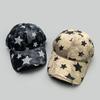 Spring And Summer Retro Pentagram Baseball Cap Men'S And Women'S Sunshade Holes Personalized Retro American Cap