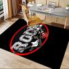 1pc ROCK GUITAR Carpet Anti Slip Polyester Floor Mat for office,Bedroom