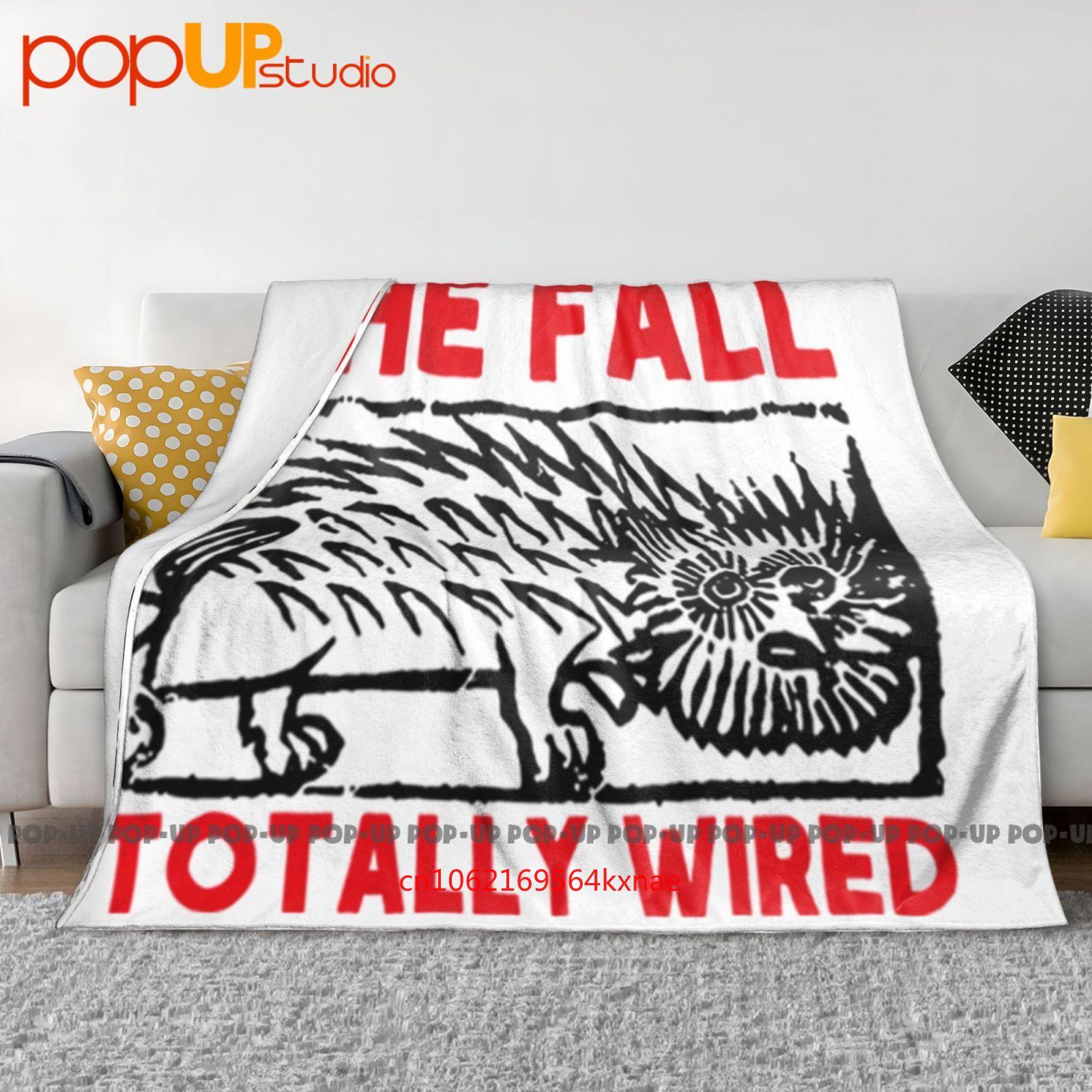 The Fall Totally Wired Limited Red Edition Band Punk Rock Meme Ultra-Soft Blanket Quilt Winter Sofa Cover Bed Covers 30x40in