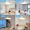 New Ceiling Fan Light 42 inch Infinitely Adjustable Lighting Remote Control Retractable Fan Blades For Living room Foyer Bedroom