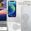 Laptop Phone Holder Foldable Laptop Or Desktop Monitor Side Mount Phone Holder Magnetic Phone Mount for iPhone 13/12 Series