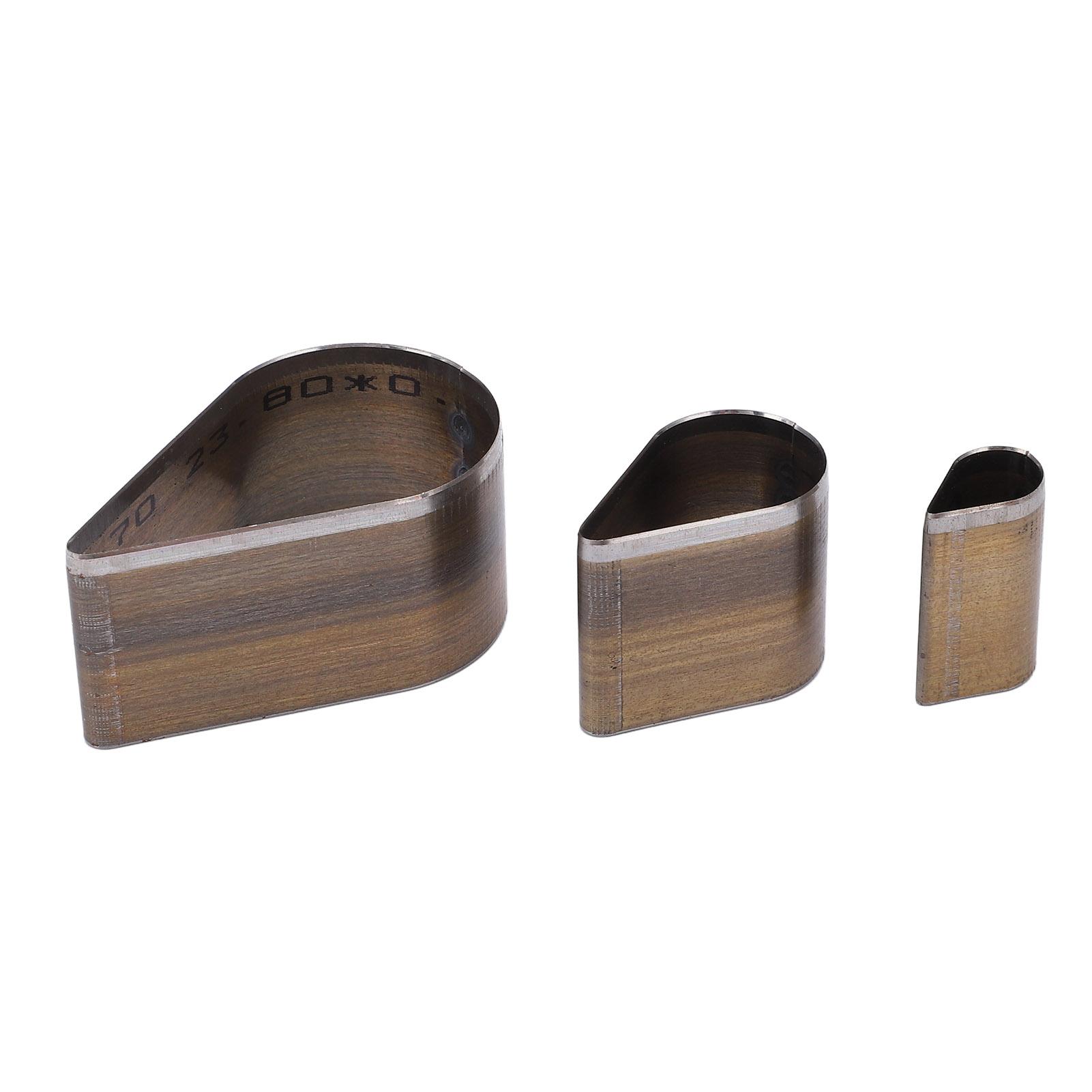 

3 шт. Форма для резки капель воды, высокоплотная, высокоуглеродистая сталь, тонкая резкая штамповка