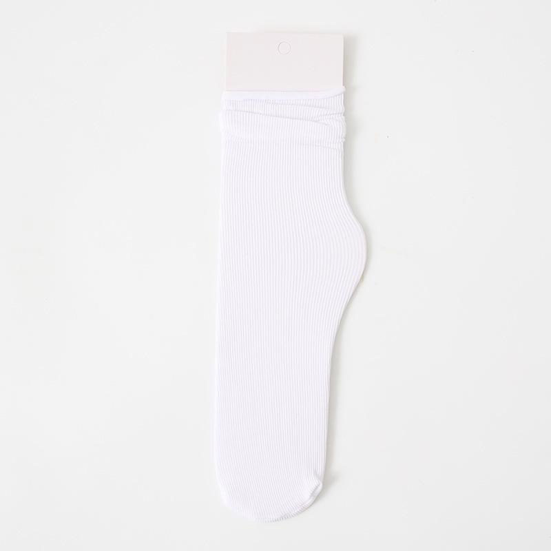 

Женские весенне-летние тонкие носки-гольфы из ледяного шелка 1 pair