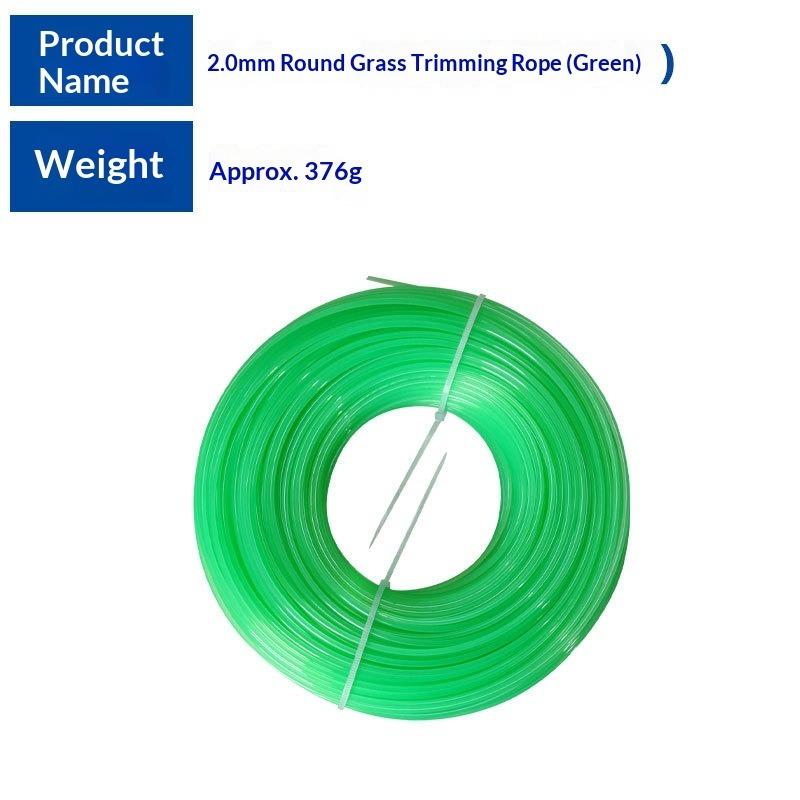 Applicable Lawn Mower Mowing Rope Round 1.6 Blue/green/orange Round 100m Lawn Rope