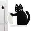 Cat Whisker Holder Magnets Cute Magnetic Refrigerator Ornament Kawaii Cat Push Vase Desk Decor Acrylic Pet Memorial Decor Holder
