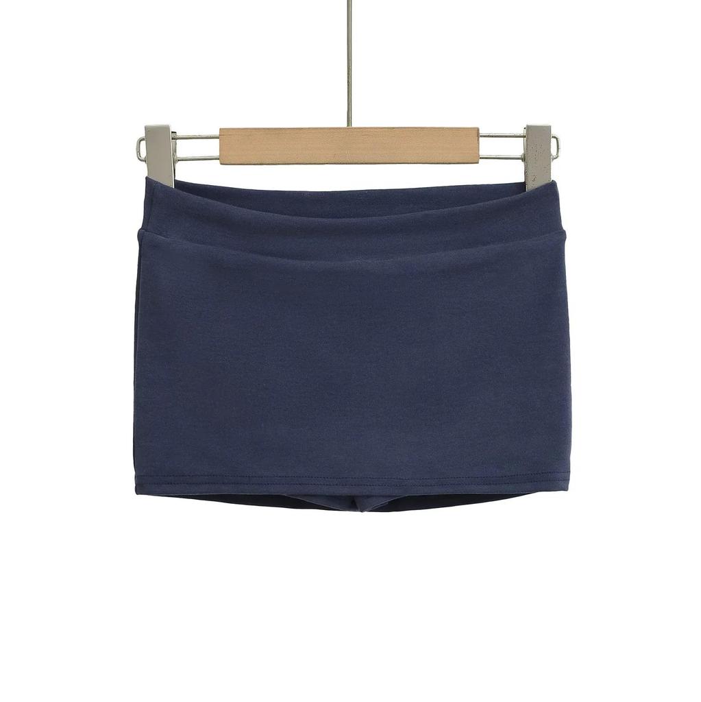 Pure Desire Women's Spring/Autumn Low-Waist Hip-Hugging Midi Skirt