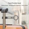 Universal Magnetic Phone Holder Travel Essentials 360 Rotation for iPhone 15 14 13 12 Pro Max series Desk Foldable Clip Holder