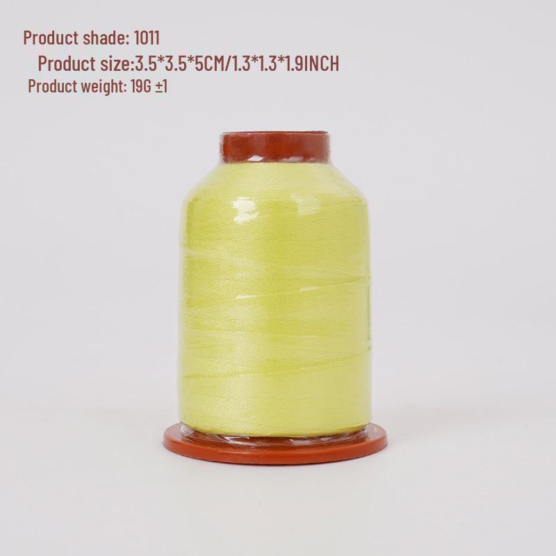 Polyester Sewing Thread: 100 Colors, 500 Yards, Fine Two-Strand, High-Speed, for Hand Sewing