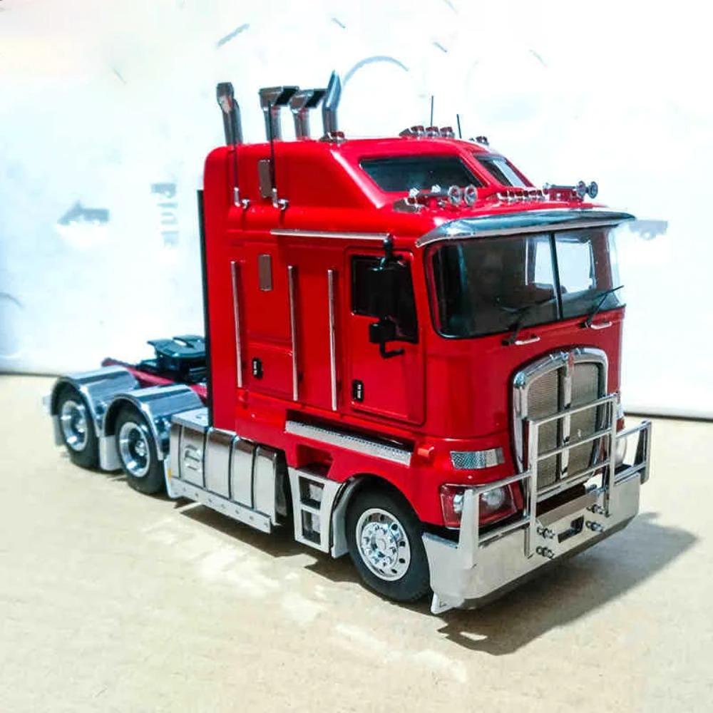 Die cast 1:32 alloy Kenworth T909 simulated truck front model static decorative ornaments holiday gift fan collection souvenirs