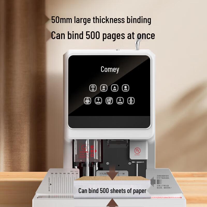 Comi CM-50B Automatic Financial Voucher Binding Machine
