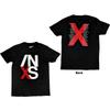 Unisex tričko INXS: Americké turné (Zpět Tisk) (Malý)