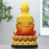 12 inch resin Buddha statue, 30cm colorful Guanyin statue decoration, praying and offering in the Buddha hall