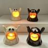 LED Halloween Ghost Candle Lamp - Spooky Decoration Prop