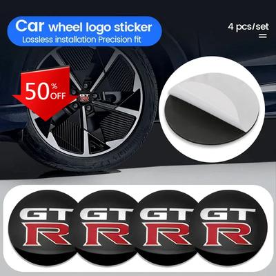 Car Styling 56mm Wheel Center Hub Cap Sticker Badge Decoration For GTR Qashqai Note Juke Nismo Patrol Navara Mic X-trail