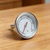 Oven Temperature Gauge Made from Stainless Steel Accurate Quick Reading Thermometer for Multiple Cooking Methods