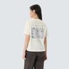 [Snowpeak] Sorona Women's Tropical Short Sleeve T-shirt Butter Ivory (S26MWFTS71)