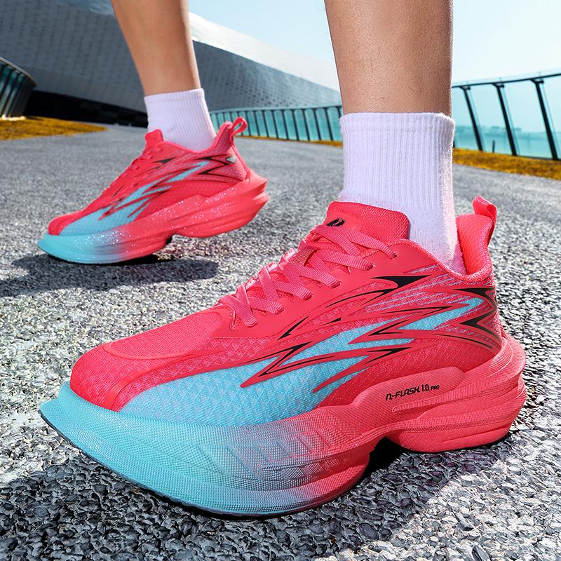 Mens Running Shoes New Professional Cushioned Breathable Marathon Fashion Sports Training Kightweight Sneakers For Man