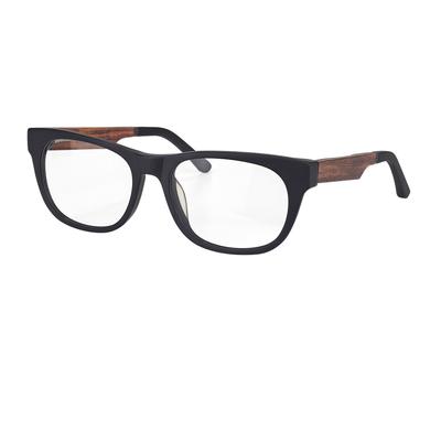 SHINU Exclusive Design Wooden Eyeglasses Frame Acetate & Wood Frame High Quality Optical Frame Sandalwood/Zebrawood