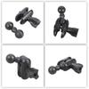Ball Head Adapter Extension Joint Mount Adapter Connecting Brackets for 17mm Car Phone Tablet Holder