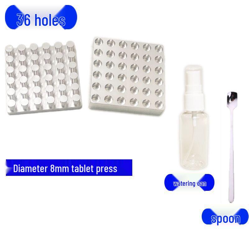 Ręczna prasa do tabletek do medycyny chińskiej i zachodniej, forma na proszek Sanqi, 10 mm