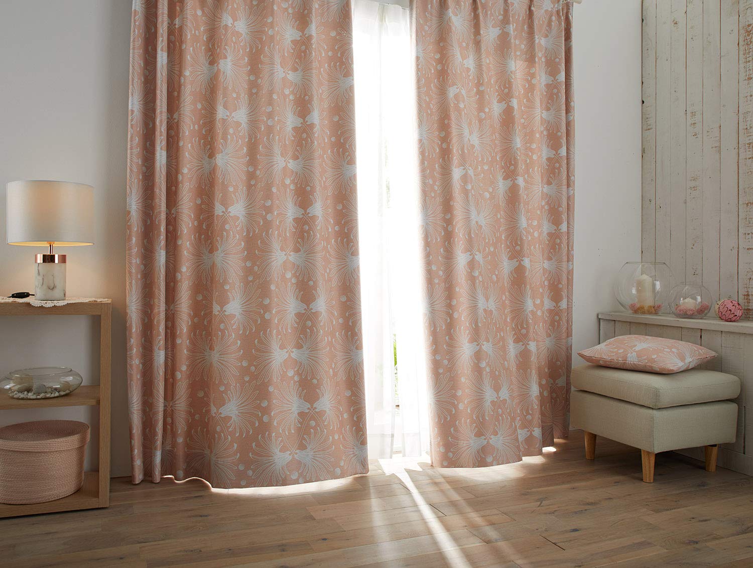 

Suminoe Kasane V1333 100 x 200 Уровень 2 Легкие 1 Панельные Шторы, Розовый, см, Блокирующие, розовый