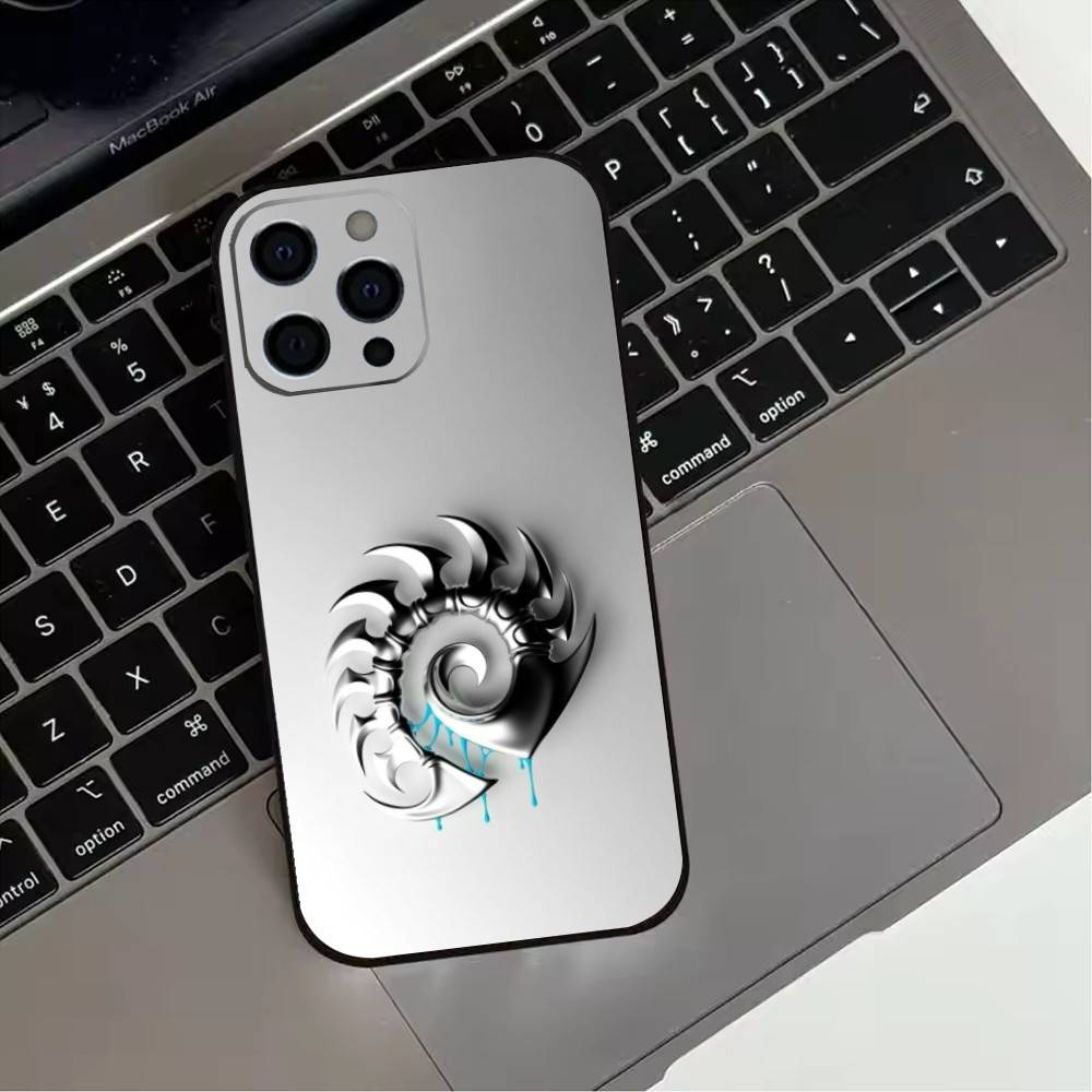 S-Starcrafts-Game-2 Phone Case For iPhone 17,16,15,14,13,12,11 Plus,Pro Max,XS,Soft Silicone Black Cover