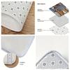 Wood Grain Pebbles Pattern Soft Kitchen Rug Anti-Fatigue Kitchen Rug Waterproof Non-Slip Rugs Set Runner Rug Bedside Rug Absorbent Carpet For Kitchen