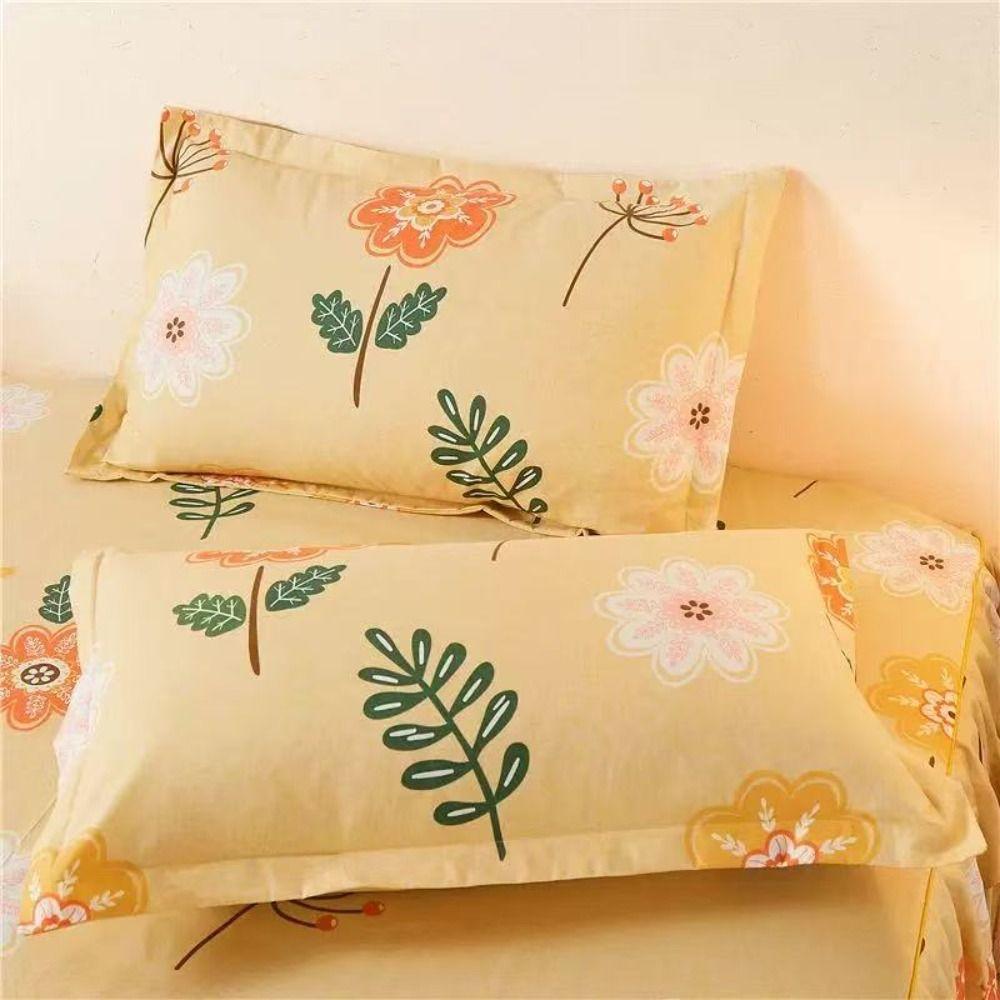 120/150/180CM Double Lace Bed Skirt Three-piece Set Bedsheet Pillowcase  for Kids Adults Bedroom