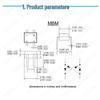 MB6M DIP-4 Through-hole Bridge Rectifier 0.8A ZV/MIC/SEP in Stock