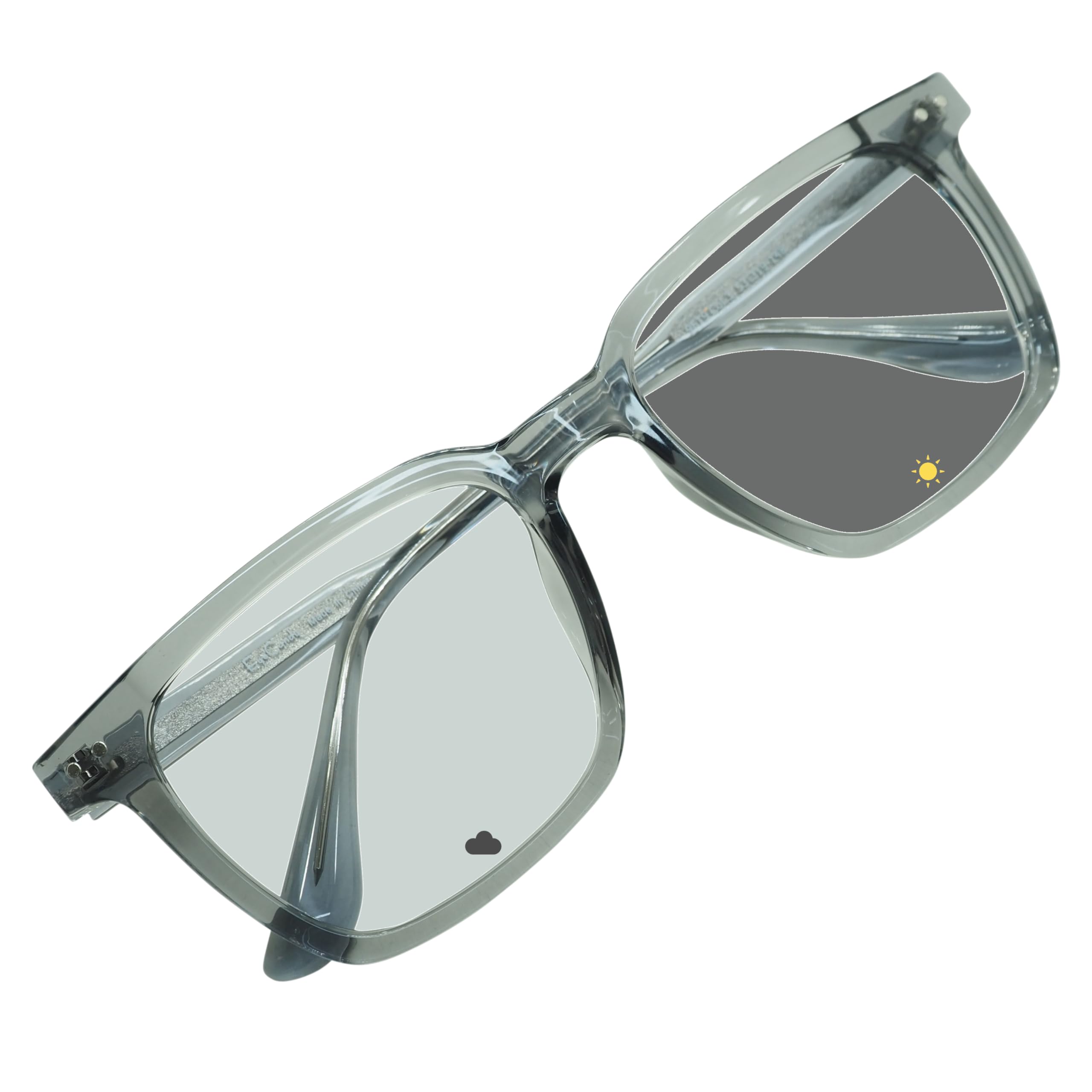 

[OTC.web] 9619HC Polarized Photochromic Sunglasses, UV Protection, Tinted Sunglasses, Photochromic, Polarized, Men s, Wellington Style, Classic,