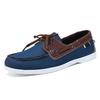 High Quality Black Leather Casual Shoes for Man Moccasins Designer Business Boat Shoes Men Comfort Flats Men's Driving Shoes