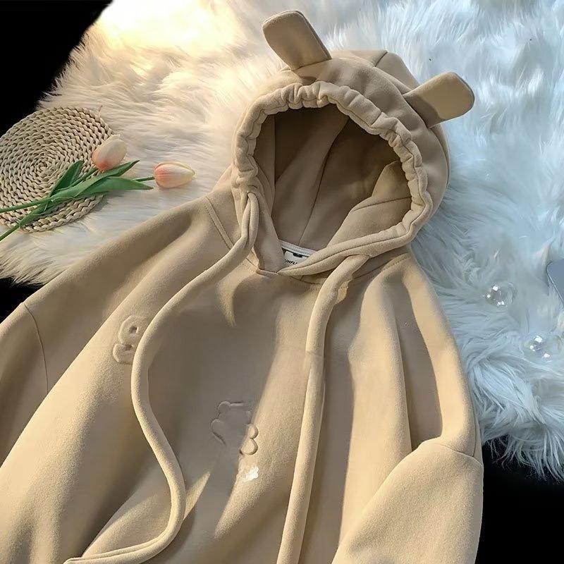 Niche svetr pro americký pár z High Street - Dámská plyšová sametová bunda s kapucí