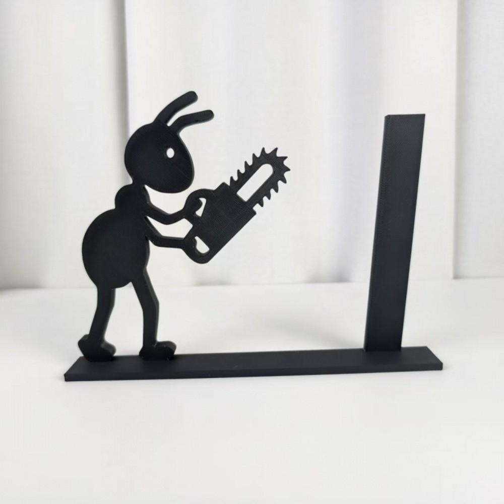 Minimalist Paper Holder Cute Ant Shape Paper Organizer New Desktop Tissue Rack Bedroom Use