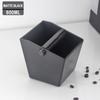800ml ABS Kaffeesatzbehälter Espresso Knock Box Mülleimer für Kaffeereste mit abnehmbarer Knock Bar Barista Maschinenzubehör