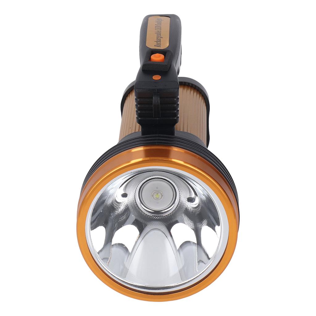 Tragbarer Hand-Scheinwerfer Wiederaufladbare Leistungsstarke LED-Laterne für Outdoor-Camping Stromausfälle