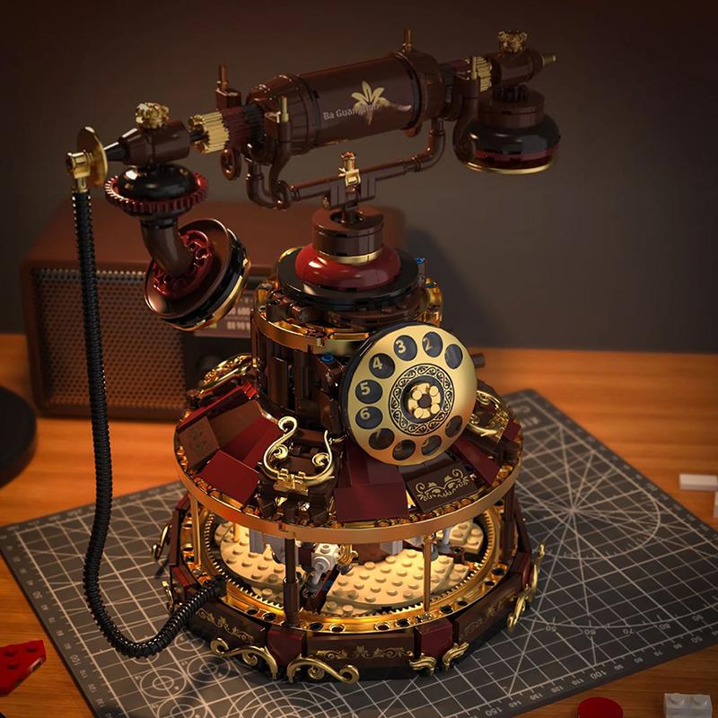 Hoher Standard Kreativ Hoher Standard 1130 Teile Erstklassig Vintage Erstklassig Telefonkarussell Premium-Qualität Montage Hoher Standard