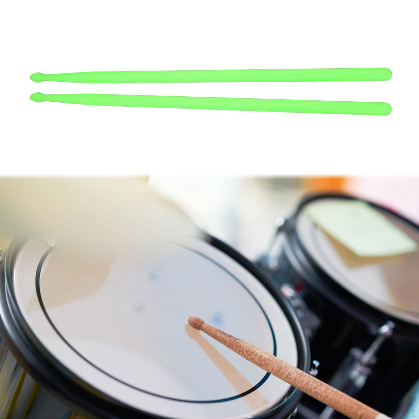 

2 Pack Nylon Drumsticks with Night Light, Bright Glowing зелёный