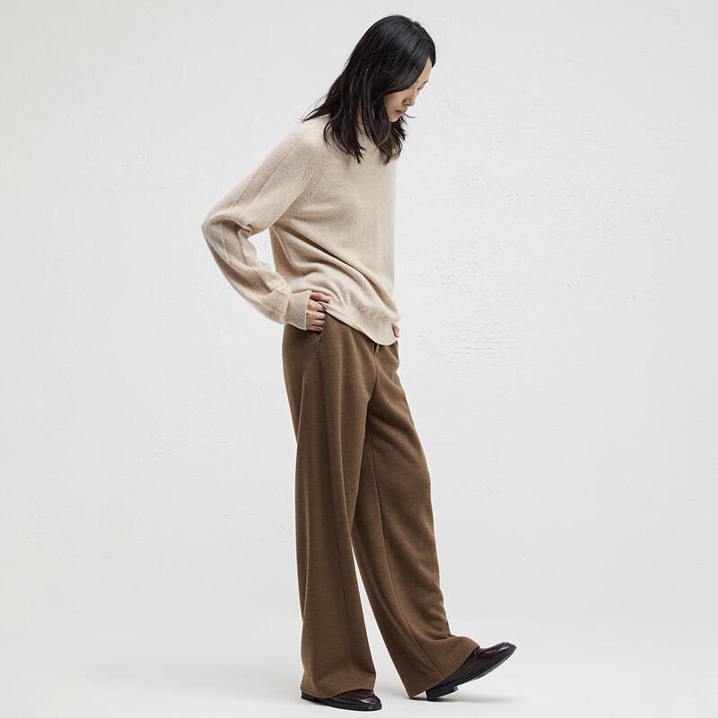 broadcast Women's Loose Wide-Leg High-Waist Straight Long Pants