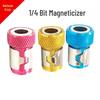 1/4” Magnetic Steel Screwdriver Bit with All-Metal Magnetic Ring