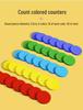Elementary Math Manipulatives Set: First & Second Grade Abacus Learning Kit