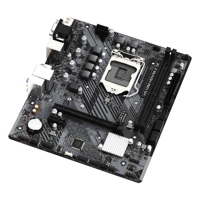 Motherboard - ASROCK - H510M-HDV/M - Intel 10th/11th Generation - DDR4 Up To 3200MHz - PCIe 4.0 X16