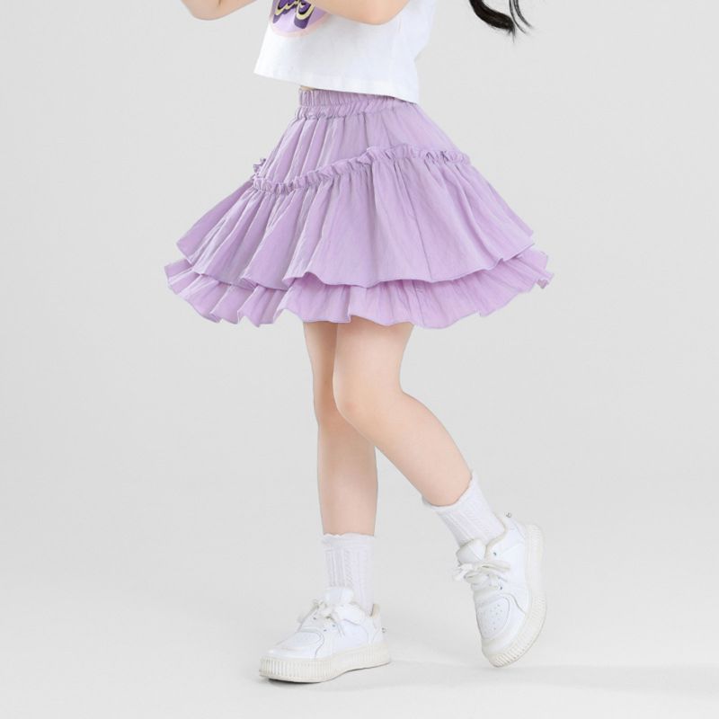 4-14 Yaş Çocuk Kız Pileli Etek