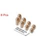 Motoforti 8pcs/Set Brass Wheel Spoke Balance Weights Refill with Wrench Universal For Suzuki for BMW for Harley-Davidson