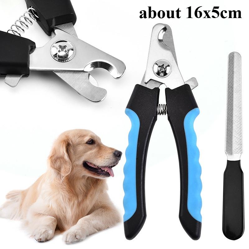 LED Light Pet Nail Clipper with Amplification Function Dog Cat Special Nail Trimmer Tool Pet Grooming Cleaning Supplies