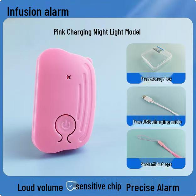 Rechargeable Infusion Buddy: IV Drip and Medication Level Bedside Alarm