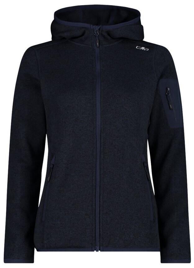 Куртка с капюшоном на молнии CMP синий черный