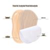 Cushioned Anti-Slip Heel Pads: Soft, Cuttable, Self-Adhesive, Skin-Like, Adjustable Size for High Heels.